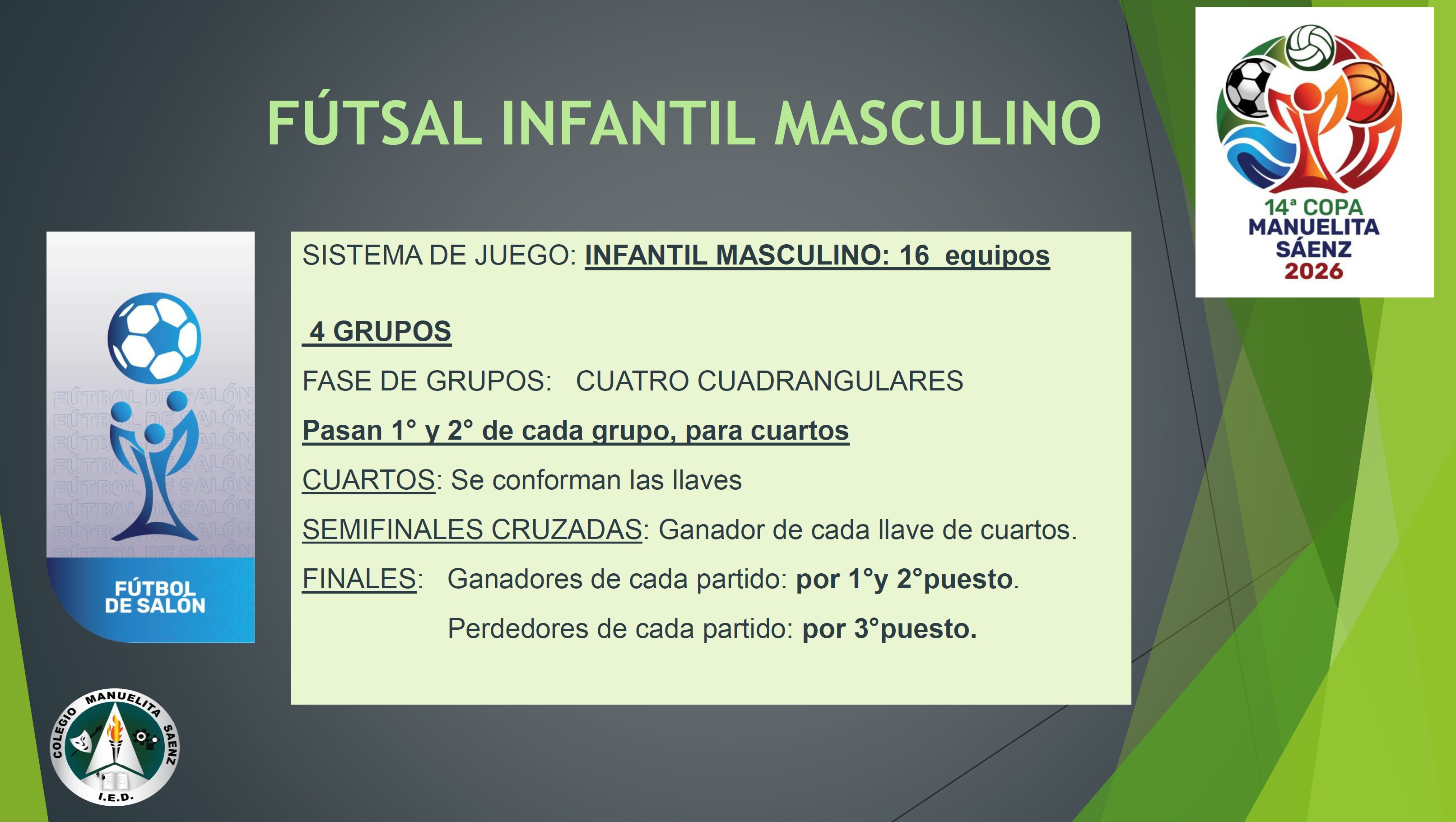 Futsal Infantil Masculino