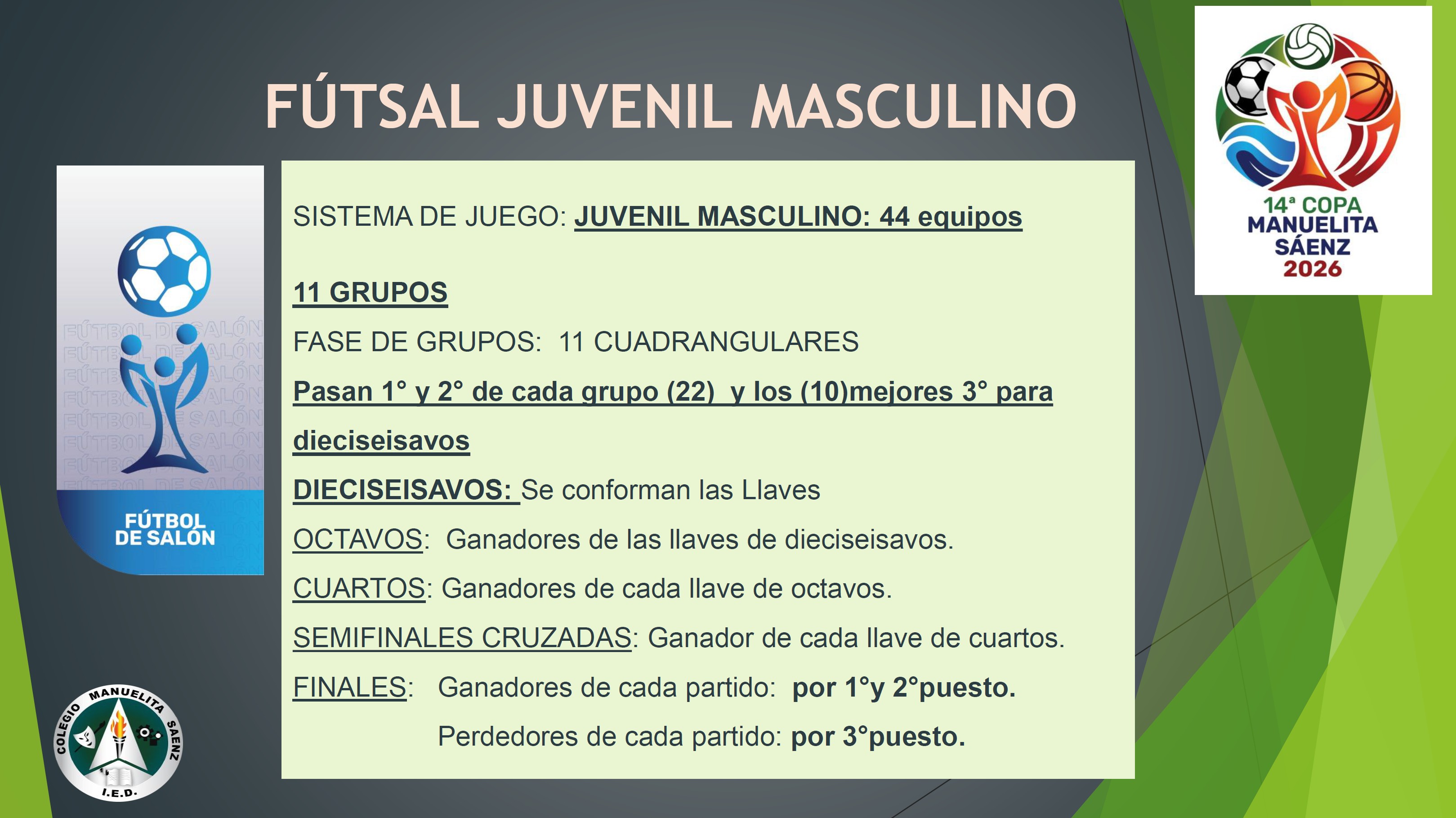 Futsal Juvenil Masculino