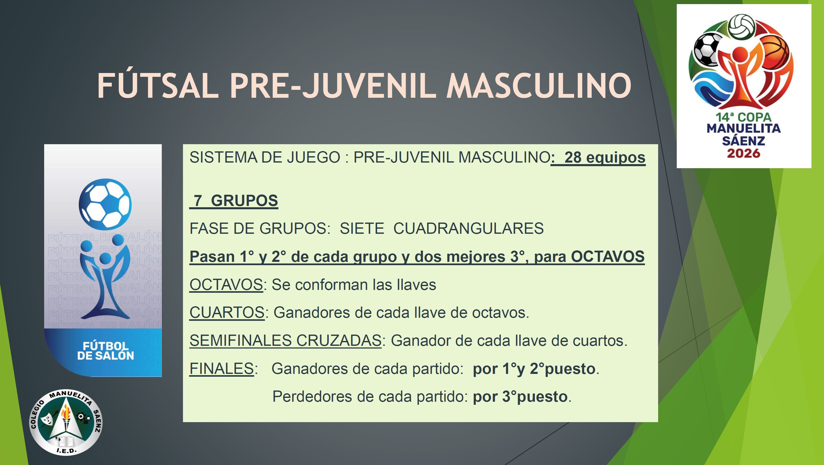 Futsal Prejuvenil Masculino