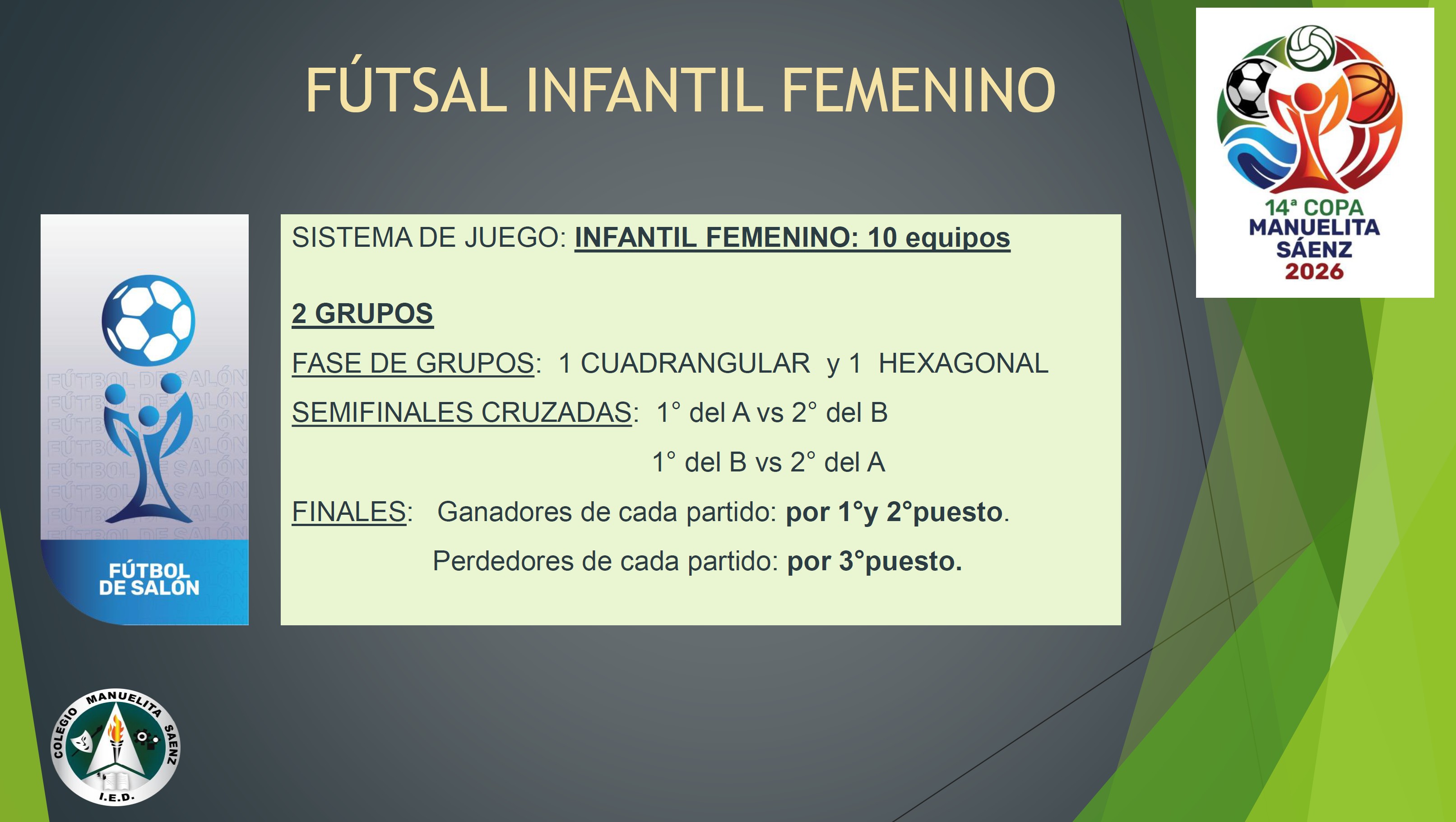 futsal infantil femenino